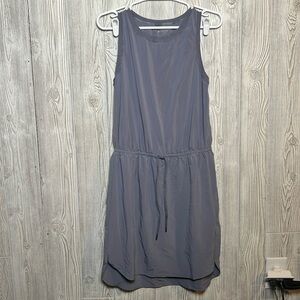 Gorgeous Athleta Rincon Dress Coastline Blue Gray Sz Medium